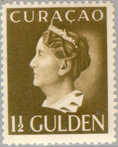 Curaçao CU 151 1942 Type 'Konijnenburg' 150 Ongebruikt