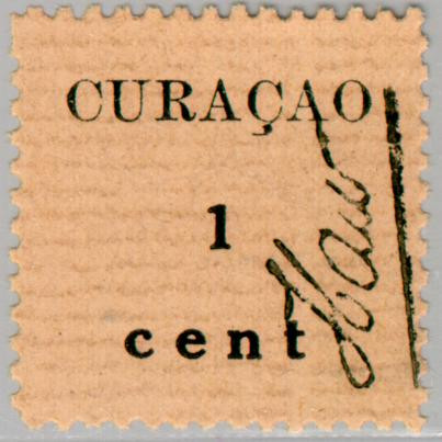 Curaçao CU -73 1918 Hulpuitgifte 1 Ongebruikt