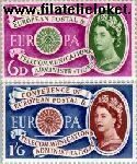 Groot-Brittannië grb 341#342  1960 C.E.P.T.- Spaakwiel  Postfris