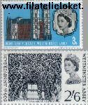 Groot-Brittannië grb 416#417  1966 Westminster Abbey  Postfris
