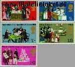 Groot-Brittannië grb 539#543  1970 Verjaardagen  Postfris