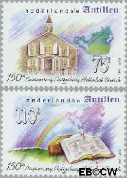 Ned. Antillen NA 1369#1370 ** Methodistenkek Postfris