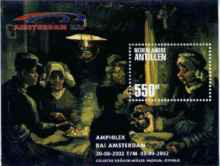 Ned. Antillen NA 1401 ** Amphilex 2002- Aardappeleters Postfris