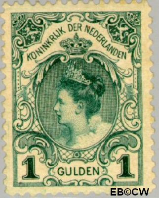 Nederland NL 0049 1898 Koningin Wilhelmina- Inhuldiging Gebruikt 100