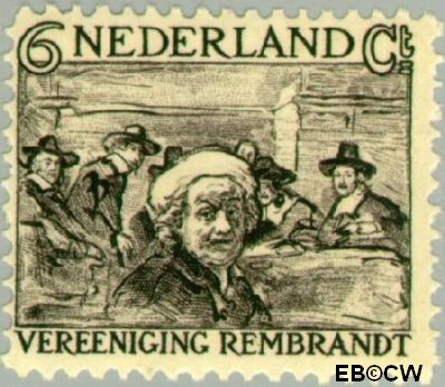 Nederland NL 0230 1930 Vereniging Rembrandt Gebruikt 6+5