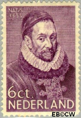 Nederland NL 0254 1933 Prins Willem I Postfris 6