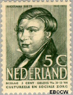 Nederland NL 0321 1939 Bekende personen Gebruikt 5+3