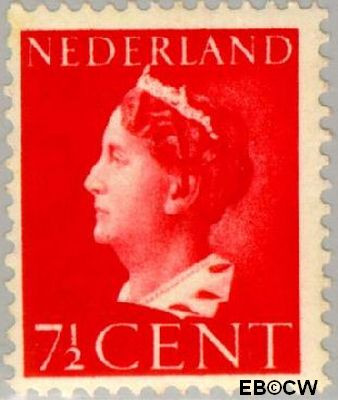 Nederland NL 0334 1940 Wilhelmina- Type 'Konijnenburg' Postfris 7½