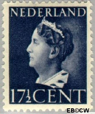 Nederland NL 0338 1946 Wilhelmina- Type 'Konijnenburg' Ongebruikt 17½