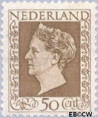 Nederland NL 0488 1947 Koningin Wilhelmina- Type 'Hartz' Gebruikt 50