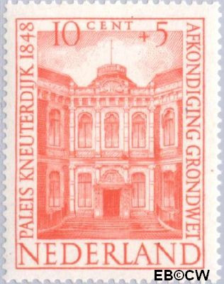 Nederland NL 0502 1948 Paleizen Ongebruikt 10+5
