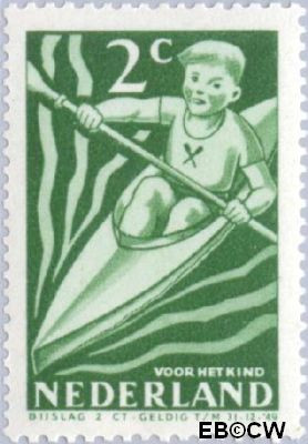 Nederland NL 0508 1948 Sport en beweging Gebruikt 2+2