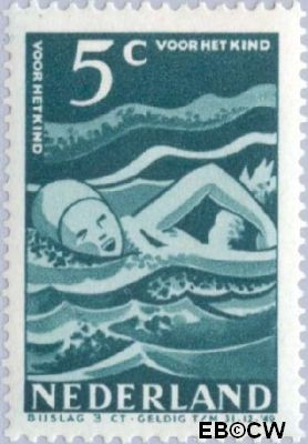 Nederland NL 0509 1948 Sport en beweging Ongebruikt 5+3