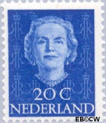 Nederland NL 0524 1949 Koningin Juliana- Type 'En Face' Postfris 20
