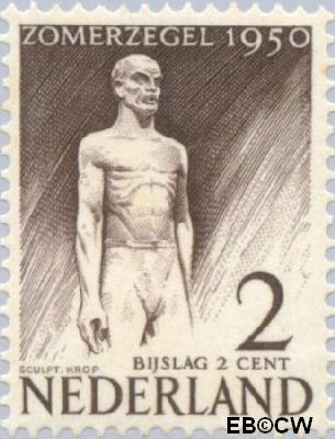 Nederland NL 0550 1950 Wederopbouw Postfris 2+2