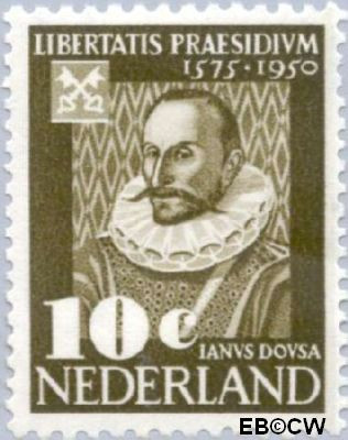 Nederland NL 0561 1950 Leidse Universiteit Ongebruikt 10