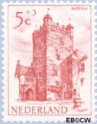 Nederland NL 0569 1951 Kastelen Ongebruikt 5+3
