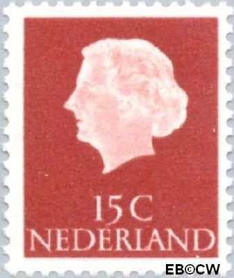 Nederland NL 0619 1953 Koningin Juliana- Type 'En Profile' Gebruikt 15