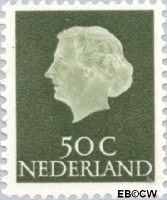 Nederland NL 0629 1953 Koningin Juliana- Type 'En Profile' Ongebruikt 50