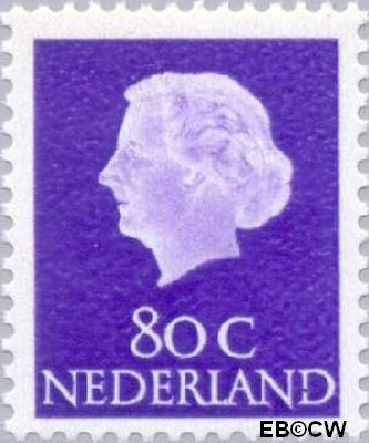 Nederland NL 0634b 1971 Koningin Juliana- Type 'En Profile' Gebruikt 80