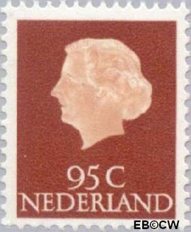 Nederland NL 0636 1967 Koningin Juliana- Type 'En Profile' Ongebruikt 95