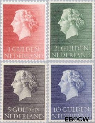 Nederland NL 0637#640 1953 Koningin Juliana- Type 'En Profile' Postfris