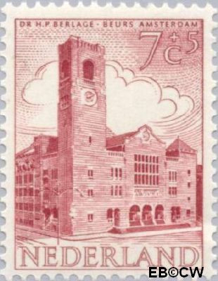 Nederland NL 0657 1955 Gebouwen Gebruikt 7+5