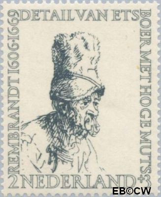 Nederland NL 0671 1956 Rembrandt Ongebruikt 2+3