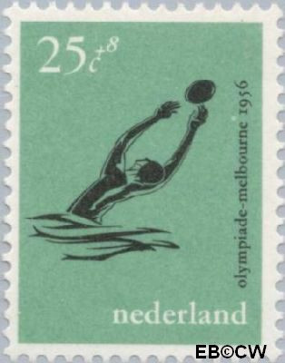 Nederland NL 0680 1956 Olympische Spelen- Melbourne Ongebruikt 25+8