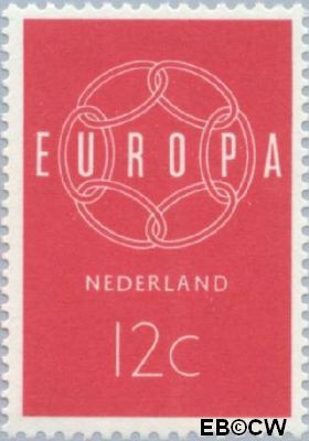 Nederland NL 0727 1959 C.E.P.T.- Ketting Ongebruikt 12