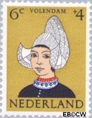 Nederland NL 0748 1960 Klederdrachten Ongebruikt 6+4