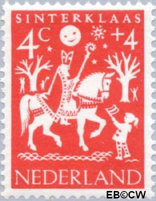 Nederland NL 0759 1961 Feesten Gebruikt 4+4