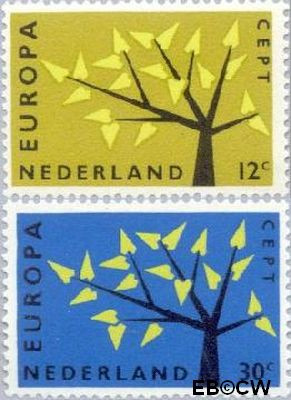 Nederland NL 0777#778 1962 C.E.P.T.- Boom Postfris