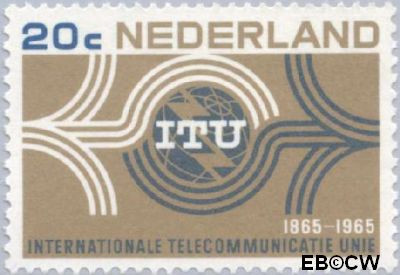 Nederland NL 0840 1965 I.T.U. Gebruikt 20