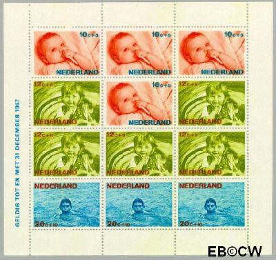 Nederland NL 0875 1966 Levensstadia kind Postfris