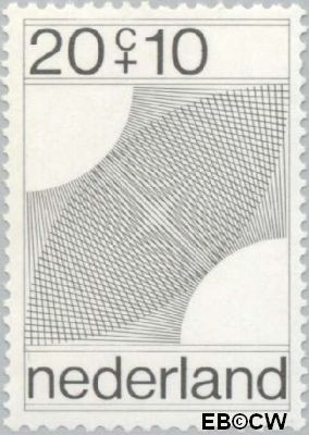 Nederland NL 0967 1970 Computertekeningen Gebruikt 20+10