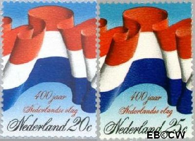 Nederland NL 1010#1011 1972 Nederlandse vlag Postfris
