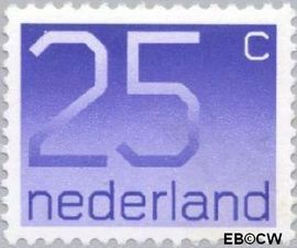 Nederland NL 1110 1976 Cijfer type 'Crouwel' Gebruikt 25