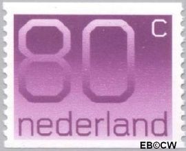 Nederland NL 1118a 1991 Cijfer type 'Crouwel' Gebruikt 80