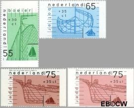Nederland NL 1427a#1427d 1989 Schepen Postfris