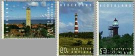 Nederland NL 1620#1622 1994 Vuurtorens Postfris
