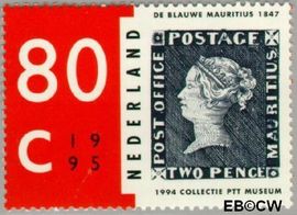 Nederland NL 1633 1995 Aankoop Blauwe Mauritius Gebruikt 80