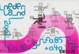 Nederland NL 2012# 2001 Computerspel Postfris