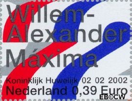 Nederland NL 2046b 2002 Koninklijk Huwelijk Gebruikt 39