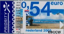 Nederland NL 2063 2002 Euro-zegel Gebruikt 54