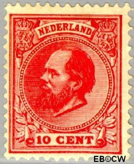 Nederland NL 21 1872 Koning Willem III- 5e emissie Gebruikt 10