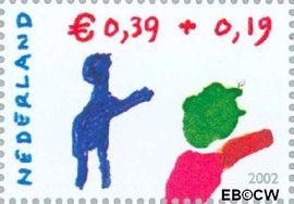 Nederland NL 2114b 2002 Kind en kleur Postfris 39+19