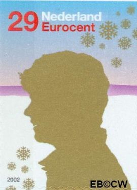 Nederland NL 2117 2002 Personen in winterlandschap Gebruikt 29