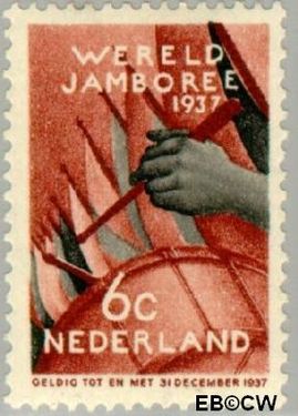 Nederland NL 294 1937 Wereld Jamboree Gebruikt 6