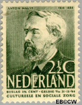 Nederland NL 319 1939 Bekende personen Gebruikt 2½+2½